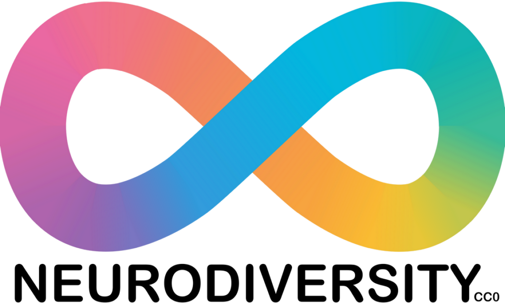 Neurodiversity logo with a CC0 license